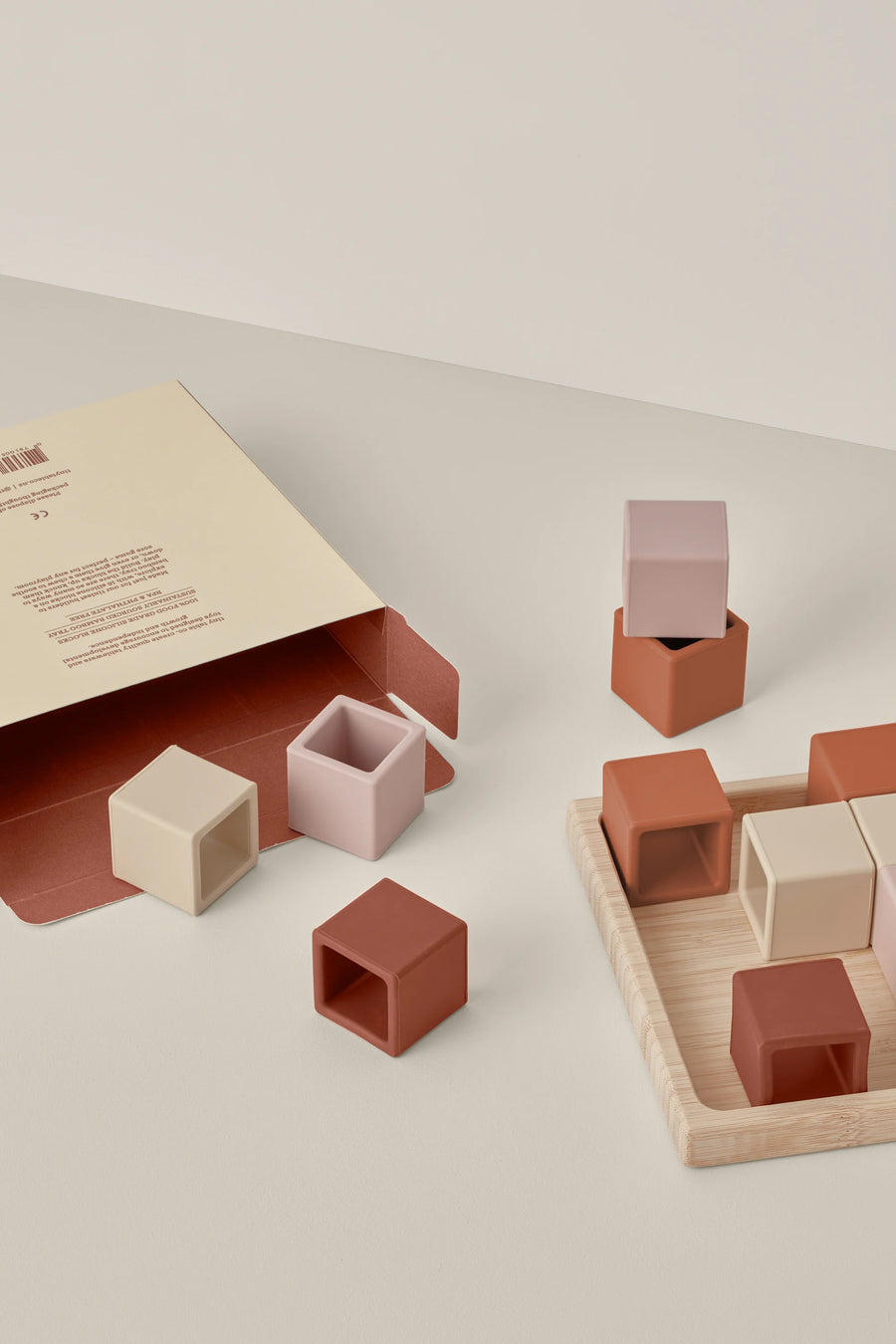 Tiny Table Co. | First Blocks | Red + Pinks