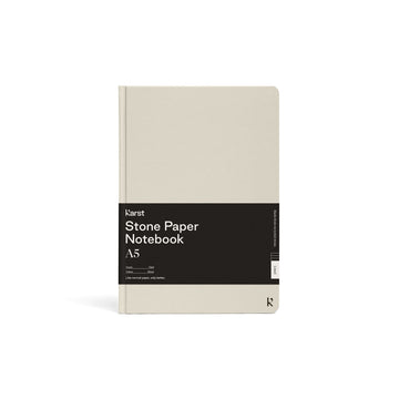Karst | Hard Cover Notebook | Plain | Stone
