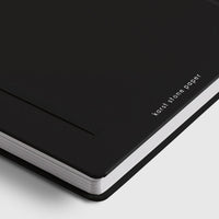 Karst | Hard Cover Notebook | Plain | Black