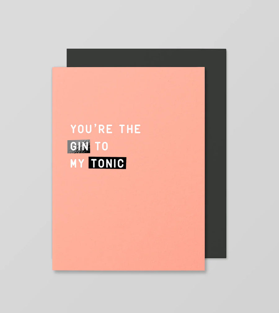 Made Paper Co | Gin To My Tonic Card