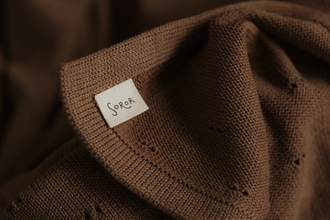 Soror | Merino Wool Blanket | Warm Beech